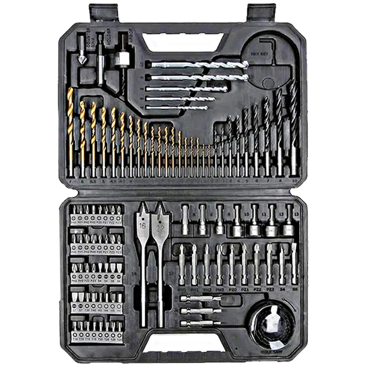 Bosch Premium Mixed Accessory Set and Titanium Drill Bits 103pcs (2608594070) | Bosch by KHM Megatools Corp. Bosch Premium Mixed Accessory Set and Titanium Drill Bits 103pcs (2608594070) | Bosch by KHM Megatools Corp.
