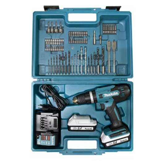 Makita DF488D005 Li-Ion Cordless Driver Drill 18V 13MM with Accessories Set 74Pcs | Makita by KHM Megatools Corp.