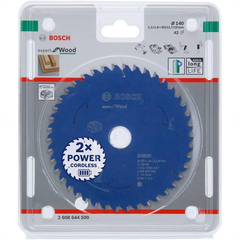 Bosch Circular Saw Blade 140MM for GKT 18V-52 GC (2608644500) | Bosch by KHM Megatools Corp.