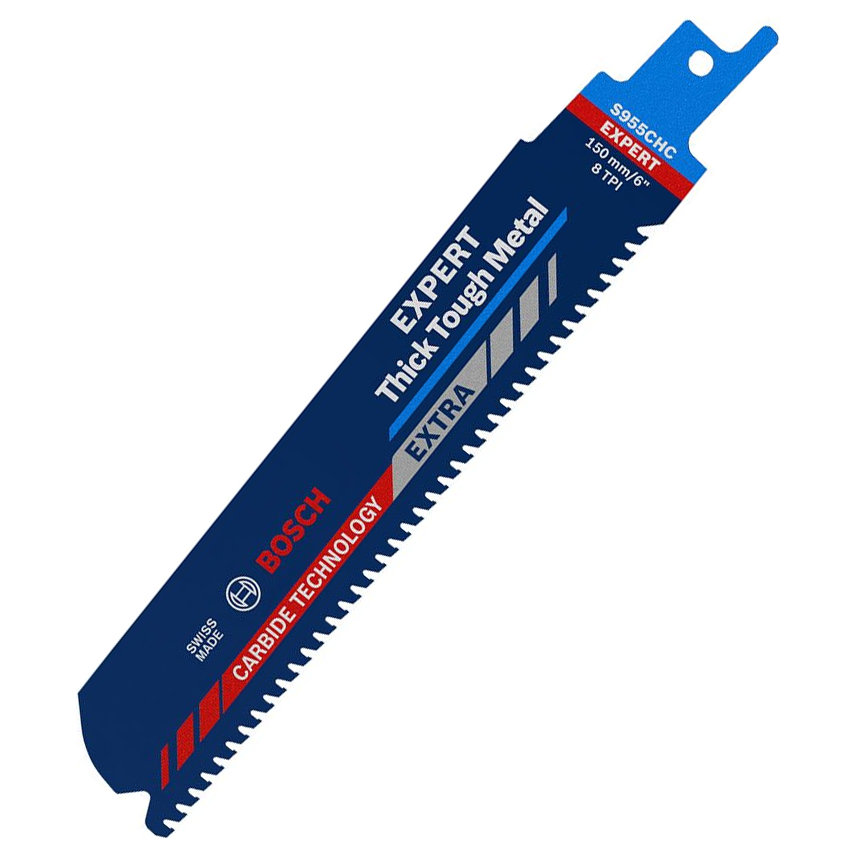 Bosch S 955 CHC Reciprocating Saw Blade for Thick Metal (2608653180) | Bosch by KHM Megatools Corp. Bosch S 955 CHC Reciprocating Saw Blade for Thick Metal (2608653180) | Bosch by KHM Megatools Corp.