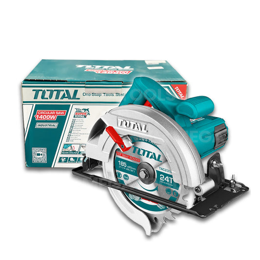 Total TS11418526 Circular Saw SS 1400W (Bare)