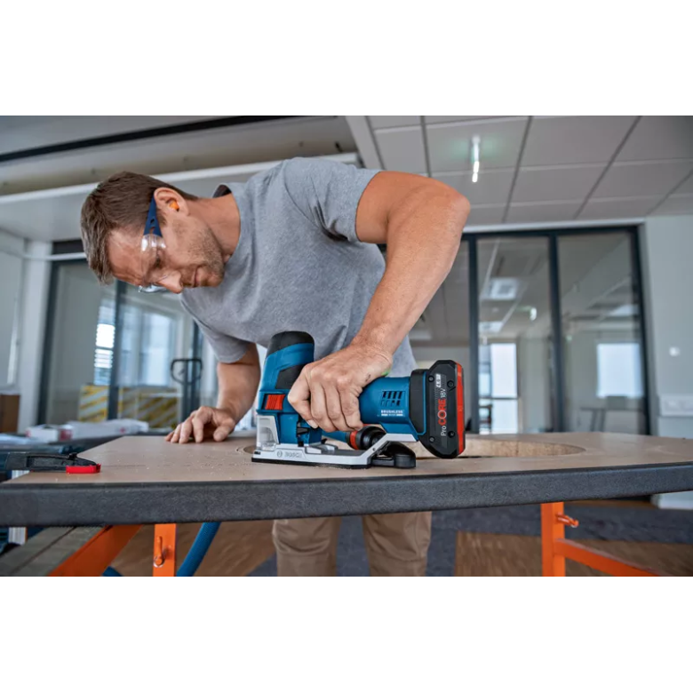 Bosch GST 18V-155 SC Cordless Jigsaw 18V (Bare) | Bosch by KHM Megatools Corp. Bosch GST 18V-155 SC Cordless Jigsaw 18V (Bare) | Bosch by KHM Megatools Corp.