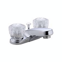 Delta Two Handle Centerset with Pop-up Acrylic Handle | HS by KHM Megatools Corp.