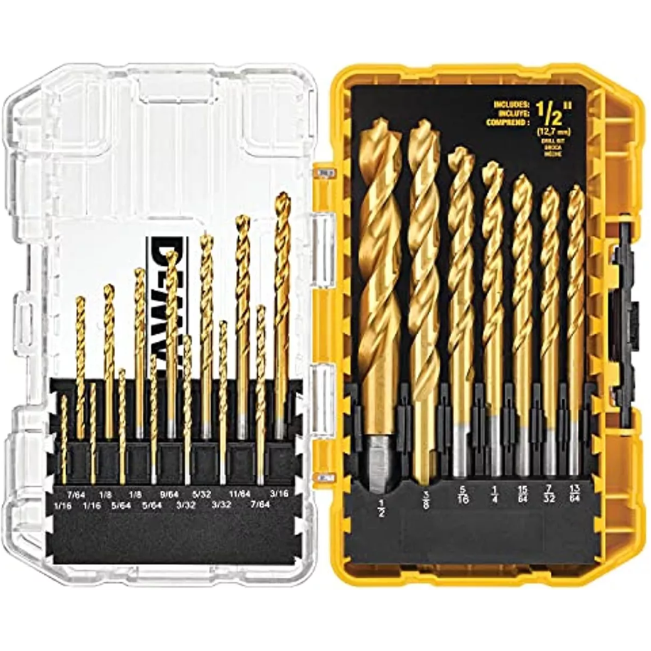 Dewalt DW1361 Titanium Nitrate Coated Drill Bit Set 21Pcs | Dewalt by KHM Megatools Corp. Dewalt DW1361 Titanium Nitrate Coated Drill Bit Set 21Pcs | Dewalt by KHM Megatools Corp.