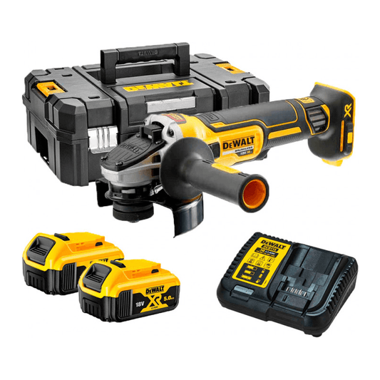 Dewalt DCG405P2 20V Cordless Angle Grinder 4" (Kit) - KHM Megatools Corp.