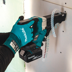Makita DFR453Z LXT Cordless Brushless Collated Screwdriver 18V 41MM (1-5/8") Auto Feed Screwdriver with Silent Clutch | Makita by KHM Megatools Corp.