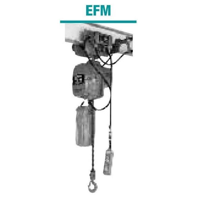 Kito EFM Electric Chain Block Hoist , Motorized Trolley (Three Phase) - KHM Megatools Corp.