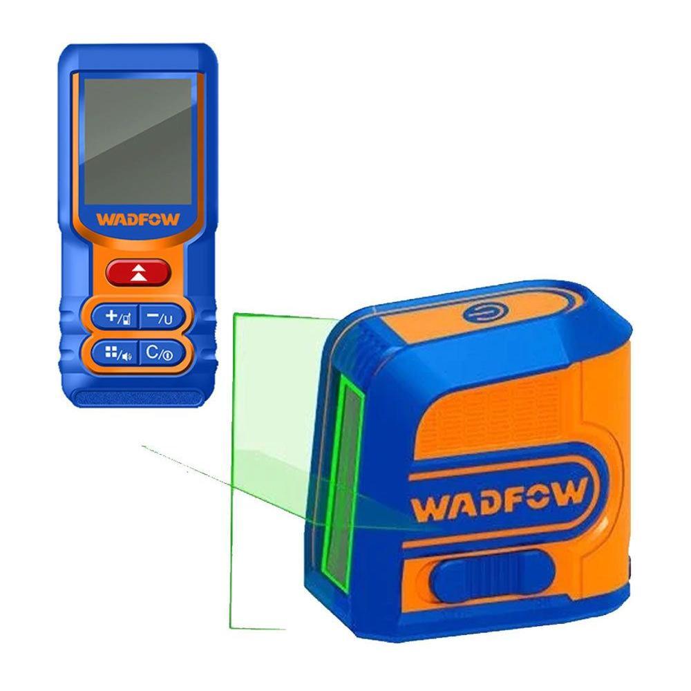 Wadfow WLDK1401 Green Laser Lever with Laser Distance Measuring Kit | Wadfow by KHM Megatools Corp.