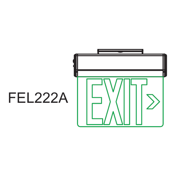 Firefly Single-Faced Exit Light with Wall/Ceiling Mount Option 3.6V 350mAh Ni-CD Battery | Firefly by KHM Megatools Corp. Firefly Single-Faced Exit Light with Wall/Ceiling Mount Option 3.6V 350mAh Ni-CD Battery | Firefly by KHM Megatools Corp.