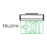 Firefly Single-Faced Exit Light with Wall/Ceiling Mount Option 3.6V 350mAh Ni-CD Battery | Firefly by KHM Megatools Corp.