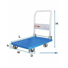 Feida FD-200DX Foldable Platform Hand Trolley 200kg | UT by KHM Megatools Corp.