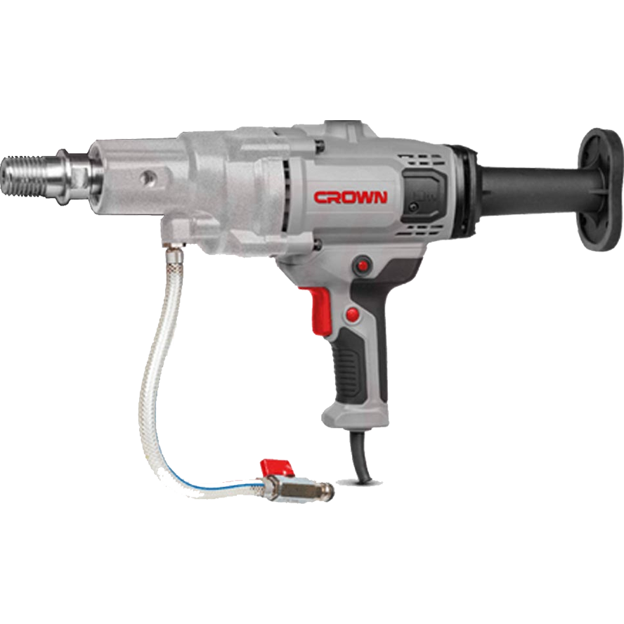 Crown CT32035 Diamond Core Drill 2000W (Wet) | Crown by KHM Megatools Corp. Crown CT32035 Diamond Core Drill 2000W (Wet) | Crown by KHM Megatools Corp.
