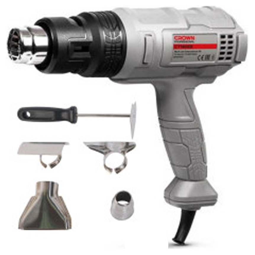 Crown CT19022K Heat Gun 1800W | Crown by KHM Megatools Corp. Crown CT19022K Heat Gun 1800W | Crown by KHM Megatools Corp.