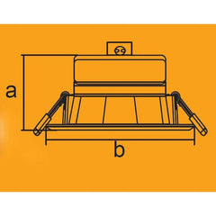 Firefly EDL2127 LED Downlight Low Glare 36° Beam Angle | Firefly by KHM Megatools Corp.
