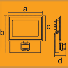 Firefly Solar LED Terra Floodlight with Sensor | Firefly by KHM Megatools Corp.