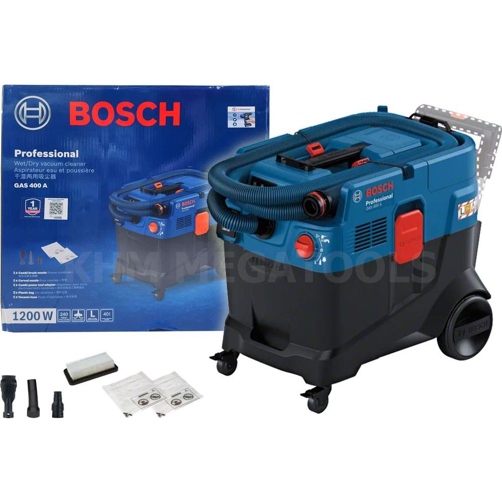 Bosch GAS 400 All Purpose Extractor / Wet & Dry Vacuum 1200W | Bosch by KHM Megatools Corp.
