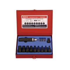 Genius TH-415H 1/2" Drive (4"-17") Hexagonal Socket Wrench 15pcs | UT by KHM Megatools Corp.