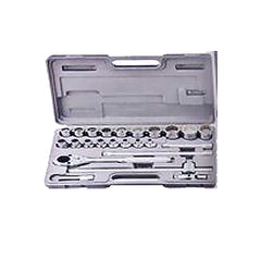 Genius TW-424M 1/2" Drive (8-32mm) Socket Wrench Set 24pcs | UT by KHM Megatools Corp.