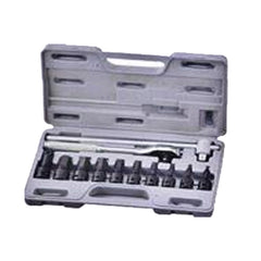 Genius TH-412H 1/2" Drive (4"-19") Hexagonal Socket Wrench 12pcs | UT by KHM Megatools Corp.
