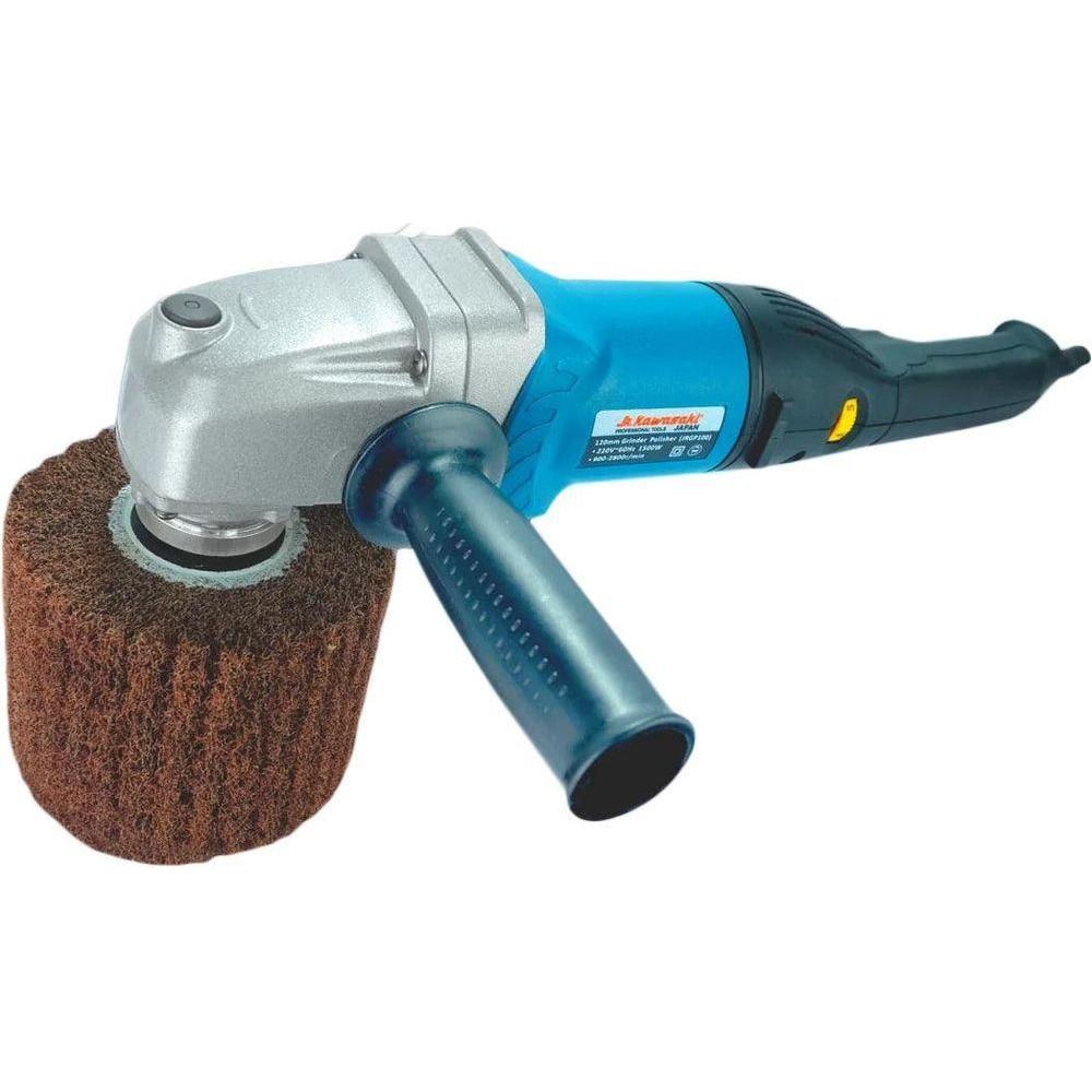 JR Kawasaki JRGP100 Grinding Polisher / Drum Sander 120mm 1500W - KHM Megatools Corp. JR Kawasaki JRGP100 Grinding Polisher / Drum Sander 120mm 1500W - KHM Megatools Corp.