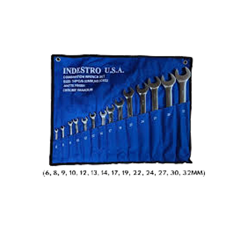 Indestro IC632 Combination Wrench 6-32mm Set 14pcs | Indestro by KHM Megatools Corp. Indestro IC632 Combination Wrench 6-32mm Set 14pcs | Indestro by KHM Megatools Corp.
