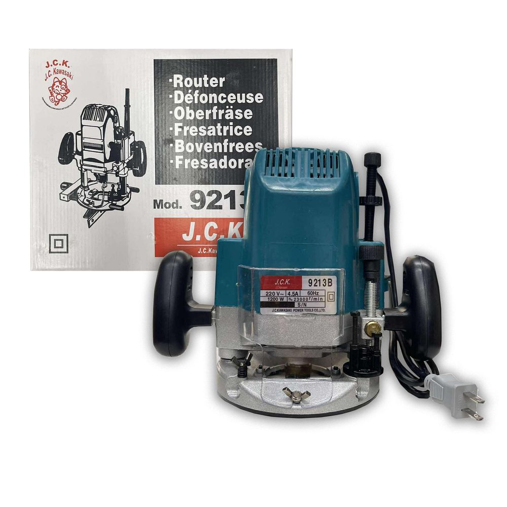 Jc Kawasaki 9213B Plunge Router | Jc Kawasaki by KHM Megatools Corp. Jc Kawasaki 9213B Plunge Router | Jc Kawasaki by KHM Megatools Corp.