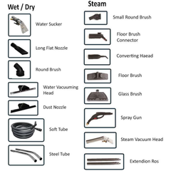 Kleener LC-20ZQ Steam Vacuum Cleaner | Kleener by KHM Megatools Corp.