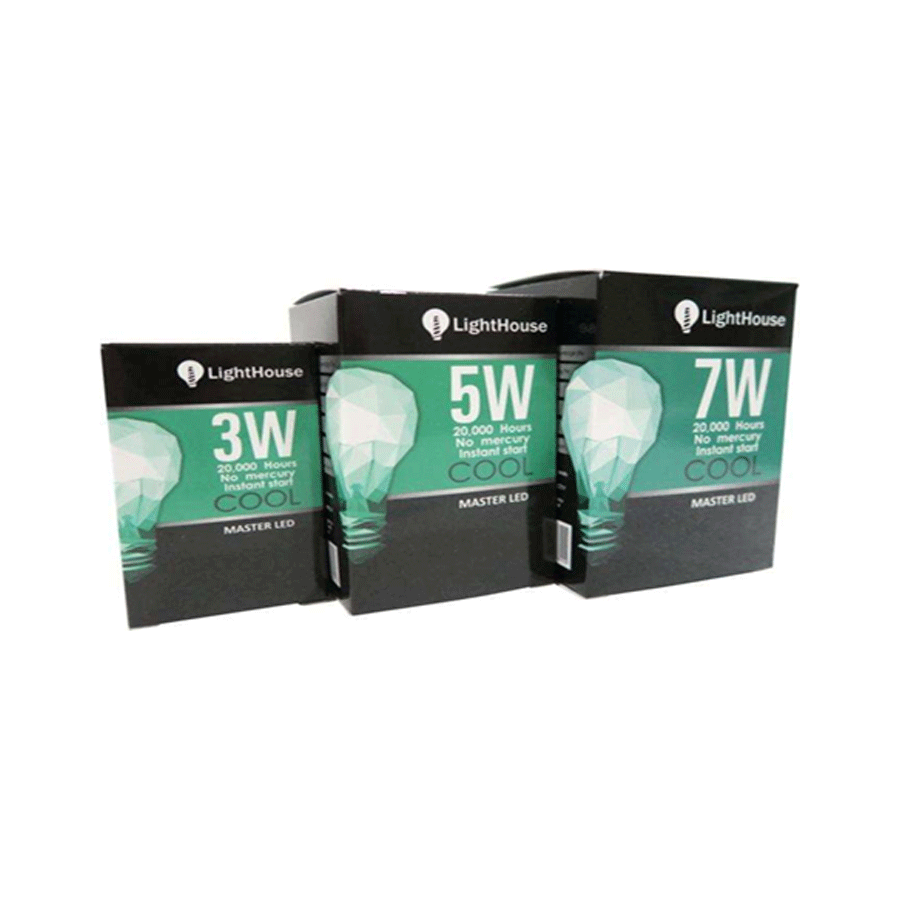 Lighthouse LED Bulb E27 Daylight (Economy) | HS by KHM Megatools Corp.