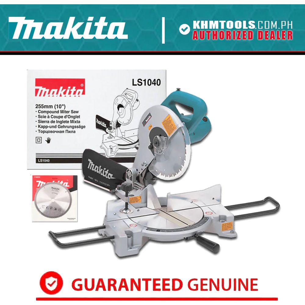 Makita LS1040 Compound Miter Saw 10" 1,650W | Makita by KHM Megatools Corp.