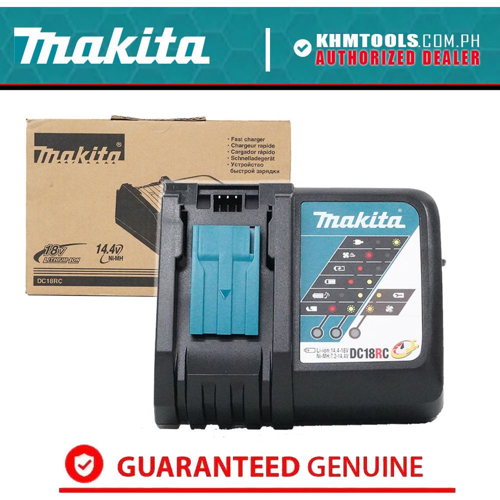 Makita DC18RC 18V Rapid Optimum Battery Charger (LXT) | Makita by KHM Megatools Corp.
