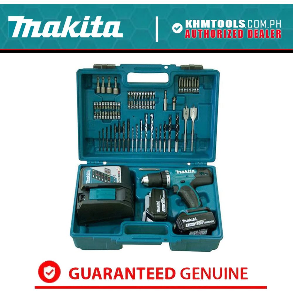 Makita DHP453RFX4 18V Cordless Hammer Drill Kit  (LXT-Series) | Makita by KHM Megatools Corp.