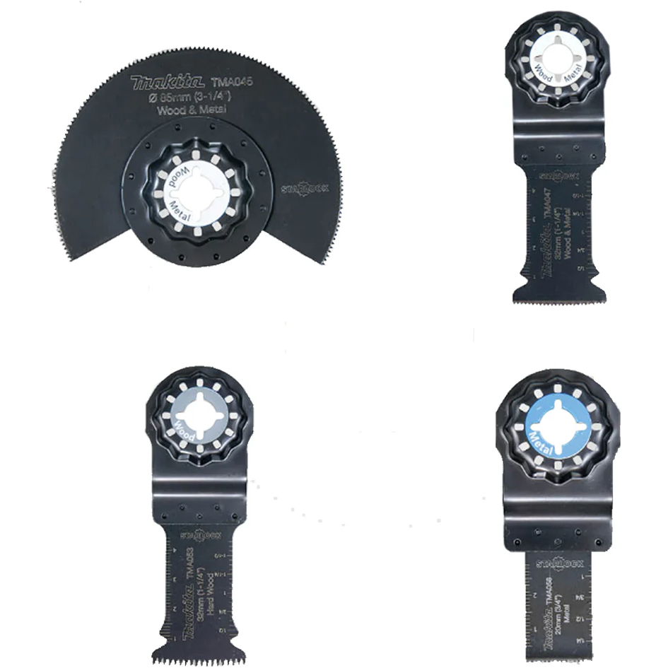 Makita B-67480 Multitool Starlock Plunge Cut Blade Set 4Pcs | Makita by KHM Megatools Corp. Makita B-67480 Multitool Starlock Plunge Cut Blade Set 4Pcs | Makita by KHM Megatools Corp.
