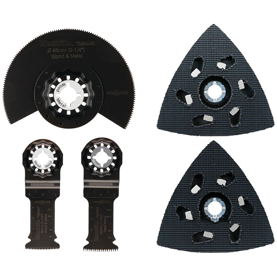 Makita B-67511 Multitool Starlock Carpentry Blade Set 4Pcs | Makita by KHM Megatools Corp. Makita B-67511 Multitool Starlock Carpentry Blade Set 4Pcs | Makita by KHM Megatools Corp.