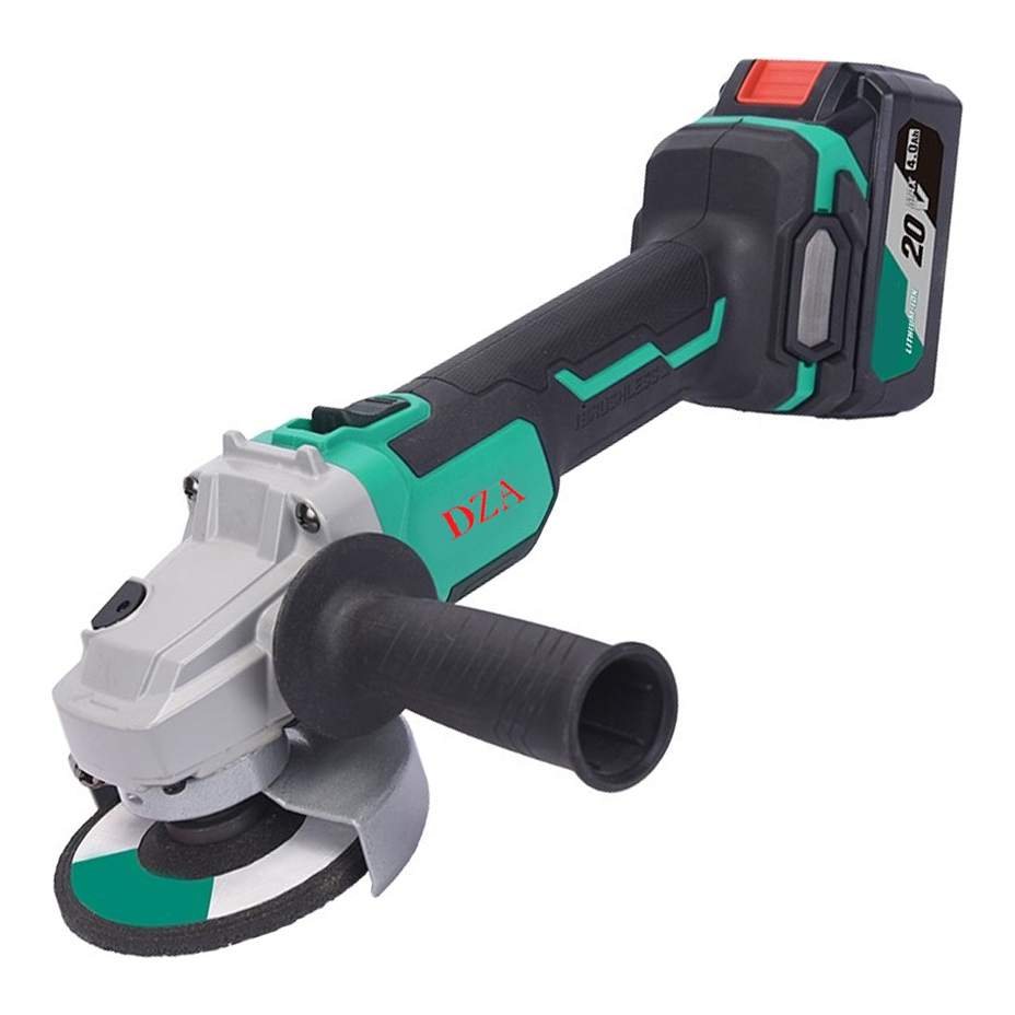 DZA ADSM03-100 EM Brushless Cordless Angle Grinder 4" 20V Kit | DZA by KHM Megatools Corp. DZA ADSM03-100 EM Brushless Cordless Angle Grinder 4" 20V Kit | DZA by KHM Megatools Corp.