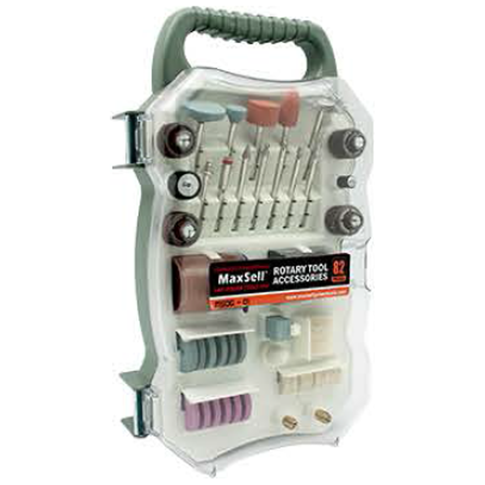 Maxsell MDA-1082 Rotary Die Grinder Accessories Set 82Pcs | MaxSell by KHM Megatools Corp.