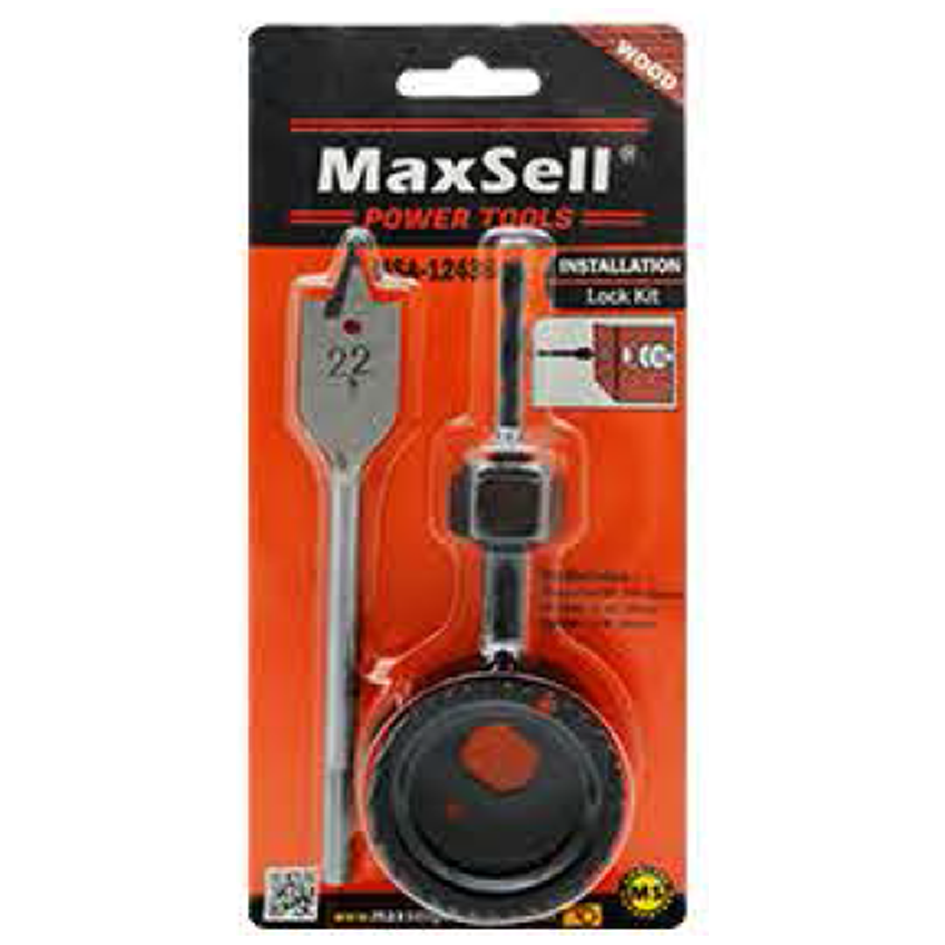 Maxsell MSA-12436 Door Lock Installation Kit | MaxSell by KHM Megatools Corp.