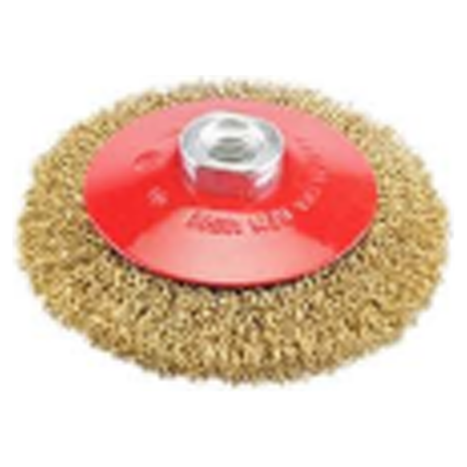 Maxsell MBB-7125 Circular Bevel Wire Brush 5" | MaxSell by KHM Megatools Corp.