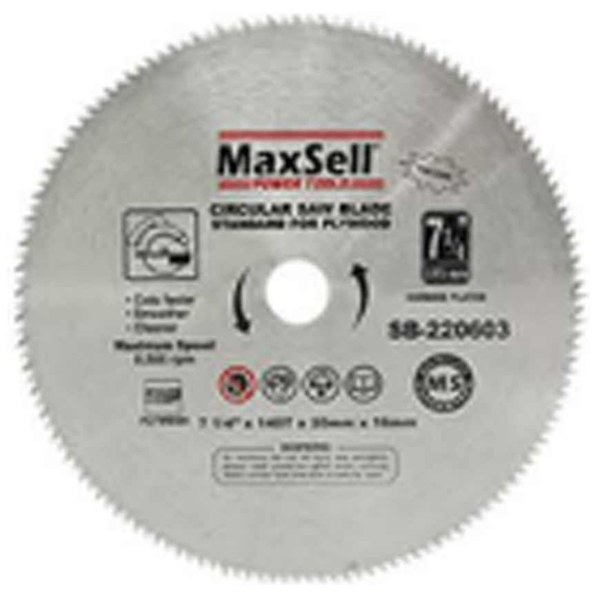 Maxsell SB-220G03 Circular Saw Blade for PlyWood | MaxSell by KHM Megatools Corp.