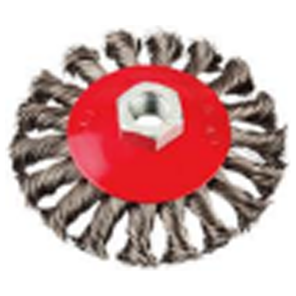 Maxsell MBK-7612 Circular Bevel Knotted Wire Brush 5" | MaxSell by KHM Megatools Corp. Maxsell MBK-7612 Circular Bevel Knotted Wire Brush 5" | MaxSell by KHM Megatools Corp.