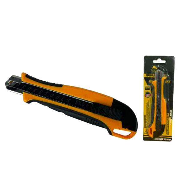 Megatools MSOBK18MM Snap Off Blade Knife 18mm | Mega Tools by KHM Megatools Corp.