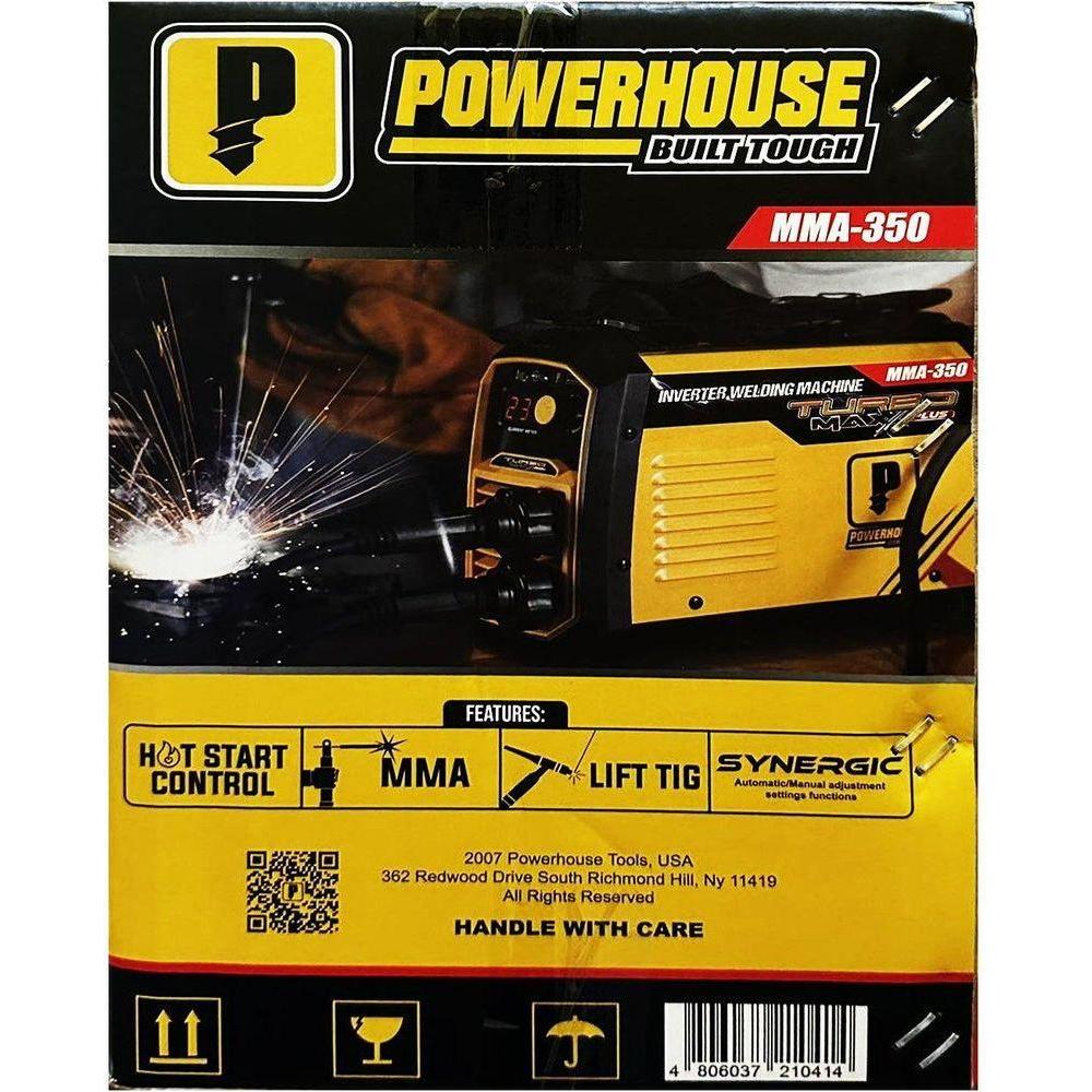 Powerhouse MMA-350 DC Inverter Welding Machine (TURBOMAXXplus) 350A - KHM Megatools Corp. Powerhouse MMA-350 DC Inverter Welding Machine (TURBOMAXXplus) 350A - KHM Megatools Corp.