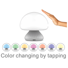 Firefly  Rechargeable Tap-It Night Light - Mushroom | Firefly by KHM Megatools Corp.