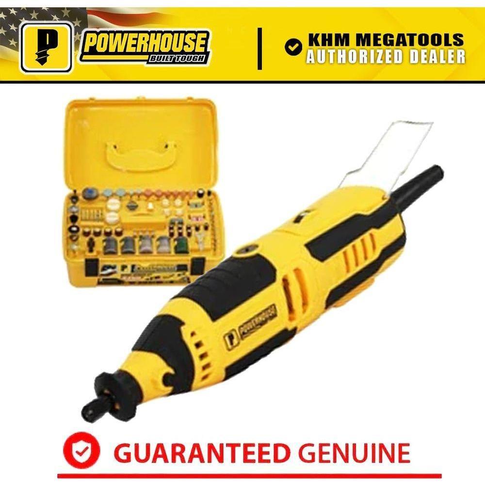 Powerhouse PH-RTG250 Rotary Tool / Grinder Set (218pcs) | Powerhouse by KHM Megatools Corp.
