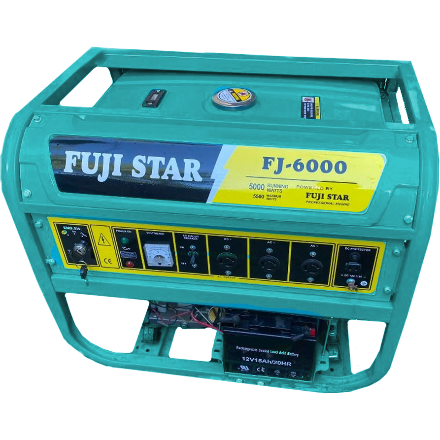 MT Fujistar FJ6000 Gasoline Generator 6000W | Fuji Star by KHM Megatools Corp.