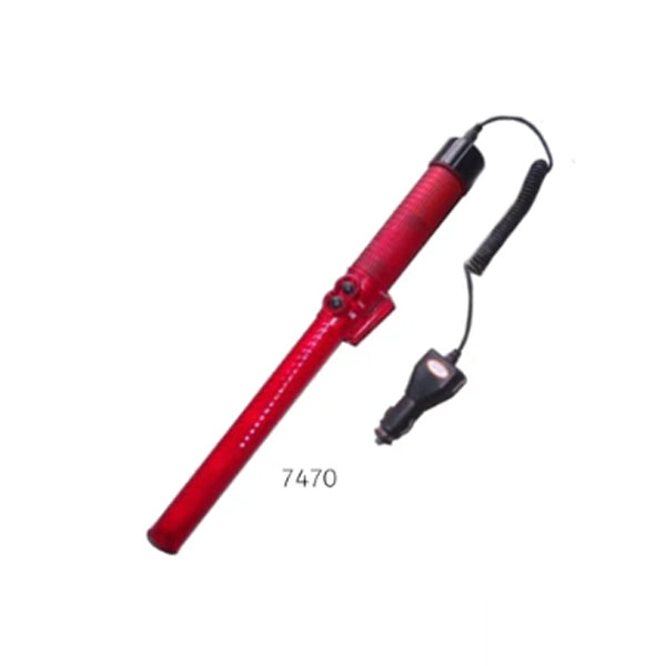 First 7470 Red Traffic Magnetic Baton (Rechargeable) | First Traffic & Safety by KHM Megatools Corp.