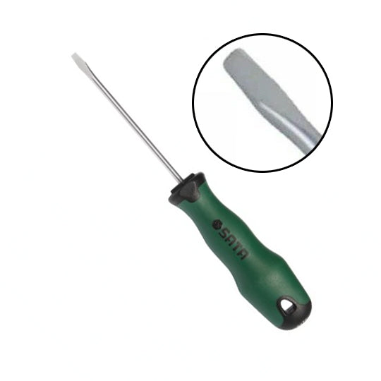 Sata 63412PP Flat Screwdriver Cushion Grip 6 x 100mm Sata 63412PP Flat Screwdriver Cushion Grip 6 x 100mm