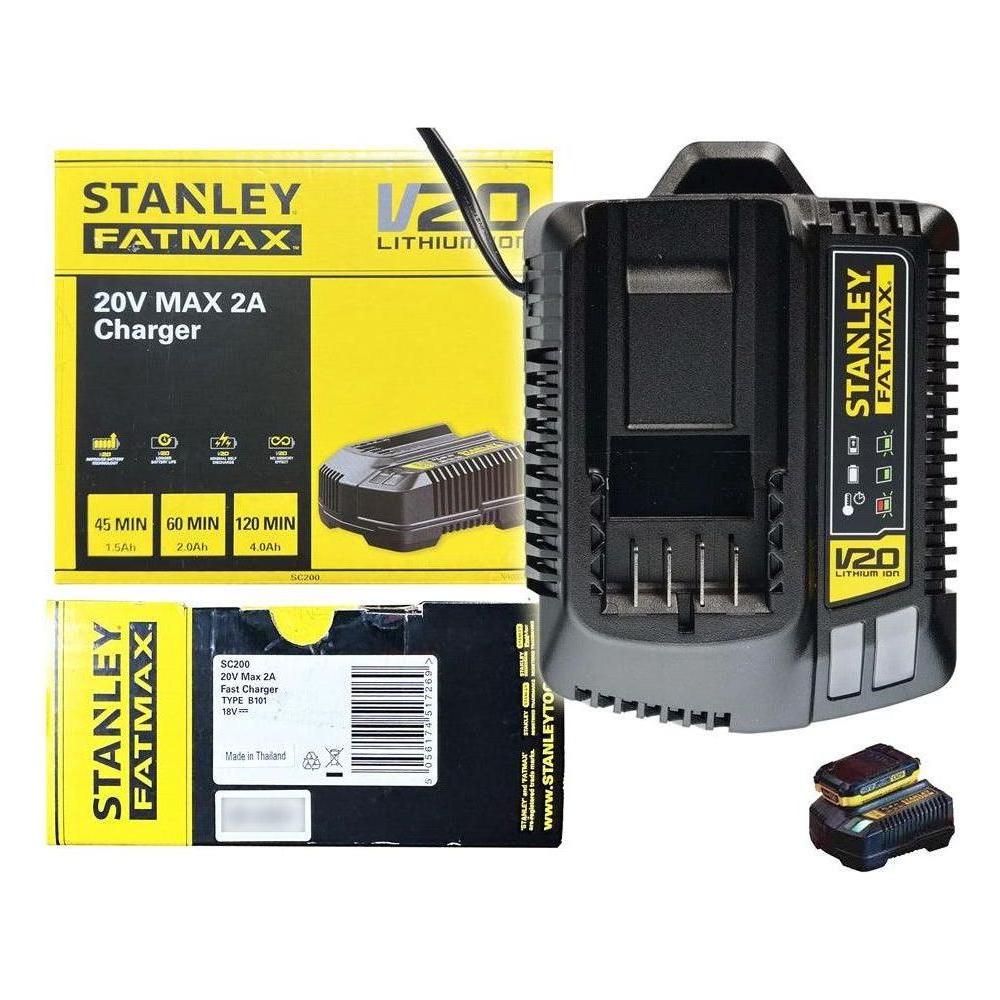 Stanley SC200 20V Battery Charger 2A - KHM Megatools Corp. Stanley SC200 20V Battery Charger 2A - KHM Megatools Corp.