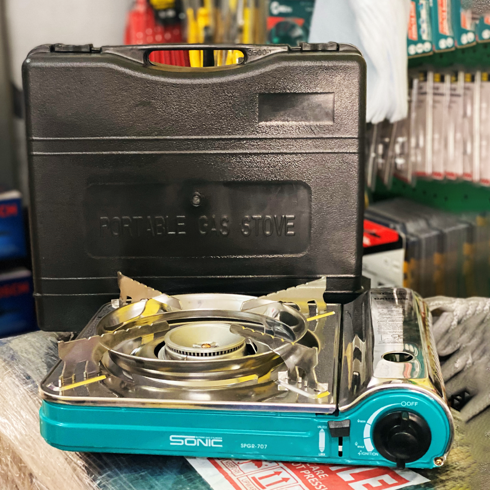 Sonic SPGR-707 Portable Stainless Gas Range (Butane) (Damaged Box) | Discounts by KHM Megatools Corp. Sonic SPGR-707 Portable Stainless Gas Range (Butane) (Damaged Box) | Discounts by KHM Megatools Corp.