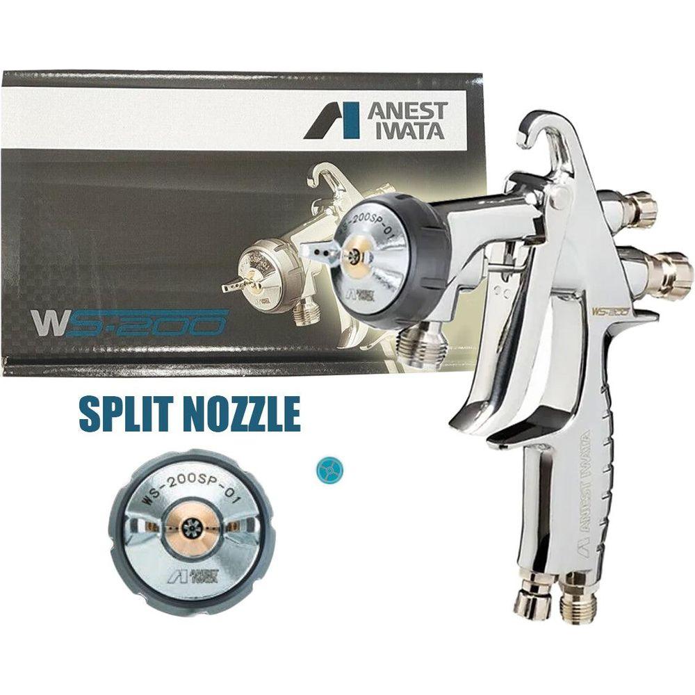Anest Iwata WS-200SP Split Nozzle Pressure Paint Spray Gun - KHM Megatools Corp.