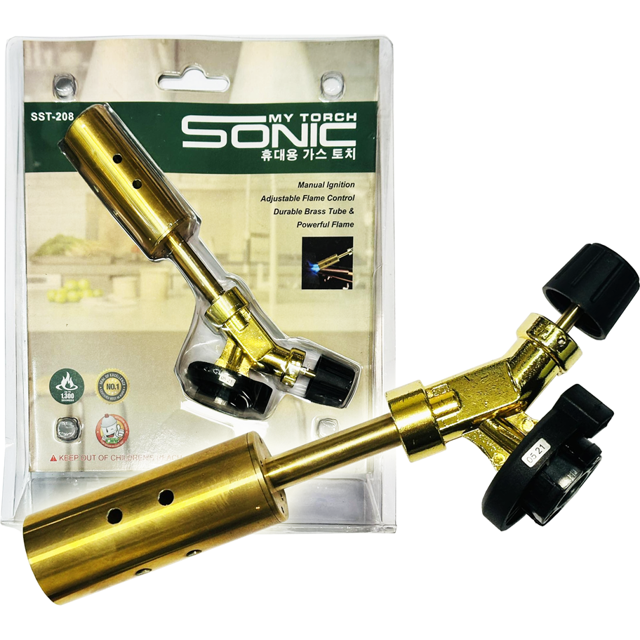 Sonic SGT-208 Butane Gas Torch (Brazing Style) | Sonic by KHM Megatools Corp. Sonic SGT-208 Butane Gas Torch (Brazing Style) | Sonic by KHM Megatools Corp.